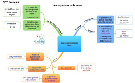 Les Expansions Du Nom Le On Et Exercices Me