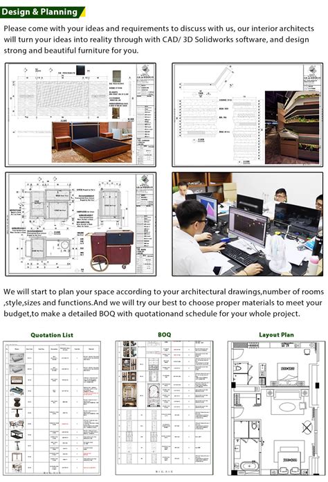 China Custom Made 5 Star Modern Wooden Hotel Room Furnishings Bedroom