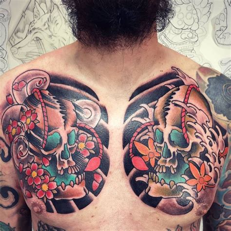 Ghis Melou On Instagram One Shot Chest Piece For The Brave Lilou