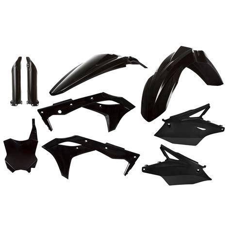 Acerbis Plastik Kit Full Kit Kawasaki Kxf Schwarz Maciag