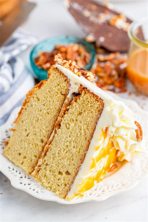 Kentucky Bourbon Butter Cake With Cream Cheese Frosting And Salted