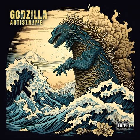 Buy Godzilla Godzilla Premade Album Cover Art • BuyCoverArtwork