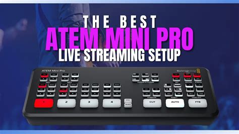 The Best ATEM Mini Pro Live Stream Setup Church Streaming YouTube