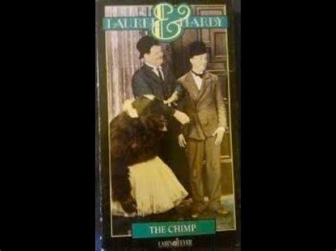 Opening To Laurel Hardy The Chimp Vhs Laurel And Hardy Chimp