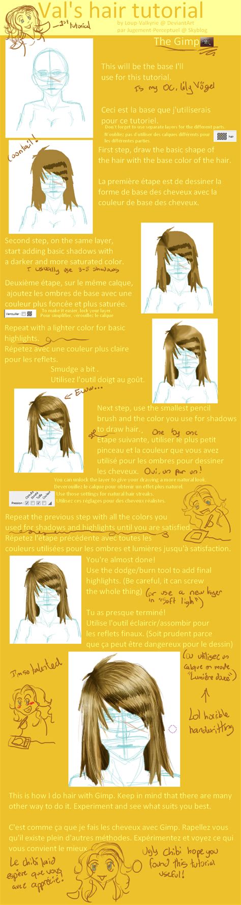 Gimp hair tutorial by Loup-Valkyrie on DeviantArt