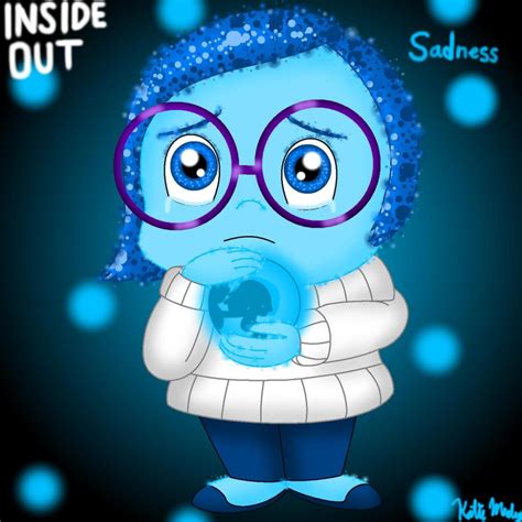 Inside Out Fanart Contest Art Sadness By KatieGirlsForever On