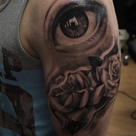 60 Superb Eye Tattoos For Shoulder