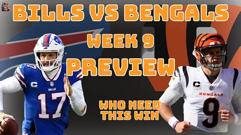 BILLS VS BENGALS PREVIEW YouTube