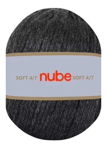 Hilado Nube Soft Ball X Ovillo Grs Por Color Color Humo