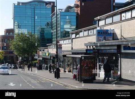 The High Street Of Bromley Kent At Bromley South Stock Photo Alamy