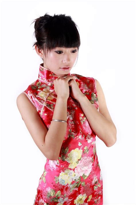 Chinese Girl In Traditional Dress Stock Image Image Of Eastern East