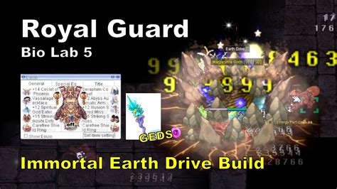 BB IRO Royal Guard Immortal Earth Drive Bio Lab 5 IRO Chaos