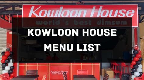 Kowloon House Menu Prices Philippines 2025 [Updated] — All About ...