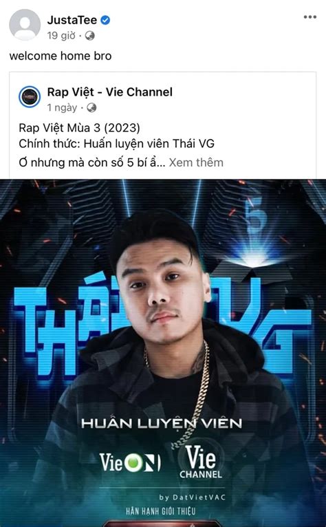 Dàn rapper nói về huyền thoại Thái VG ở Rap Việt: Không tin là sự thật