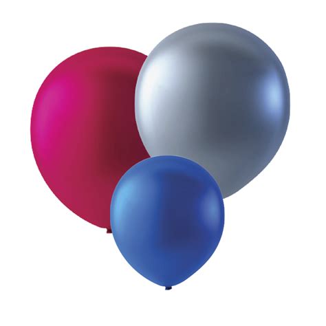 Ballons 12 Métal Assortis Sachet De 100