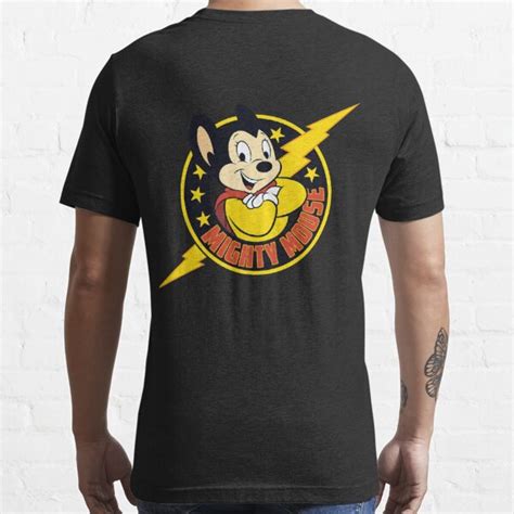 Mighty Mouse T Shirt By Nostalgic Stuff Redbubble