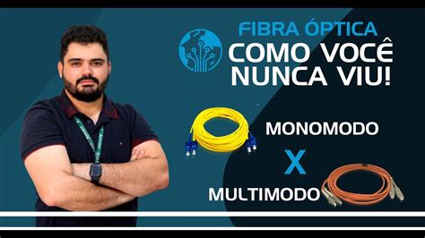 Fibra Monomodo E Multimodo Explica O Detalhada Youtube