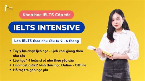 Khóa học IELTS 1 kèm 1 Luyện thi IELTS cấp tốc cùng The IELTS Workshop