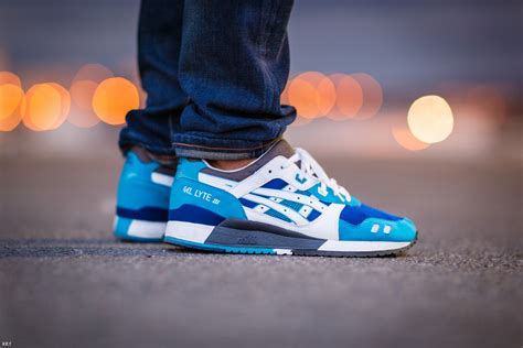 Asics Gel Lyte Iii Bluewhite By Haroun Sweetsoles Sneakers