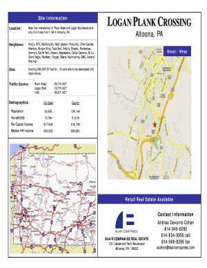 Fillable Online Bsiteb Information Logan Plank Crossing Blair