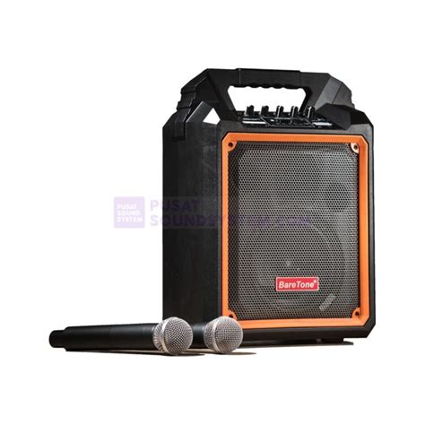 Jual Baretone MAX06M Speaker Portable Wireless 6 Inch 50 Watt