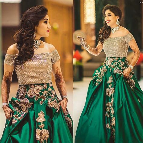 Pin By Seerat Dhillon On Pretty Indian Indian Wedding Gowns Sangeet