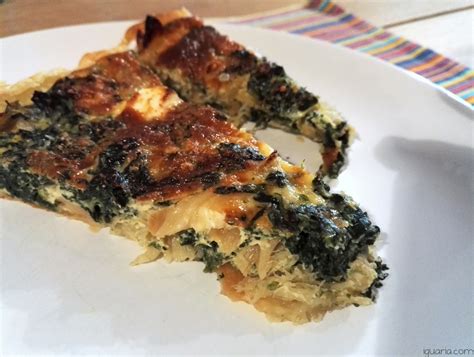 Quiche de Bacalhau e Espinafres Iguaria Receita e Culinária