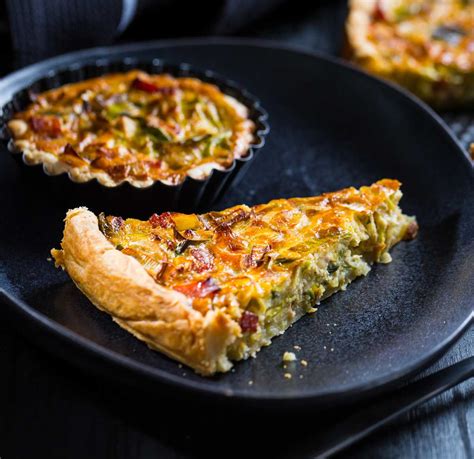 Tarte Aux Poireaux Et Lardons