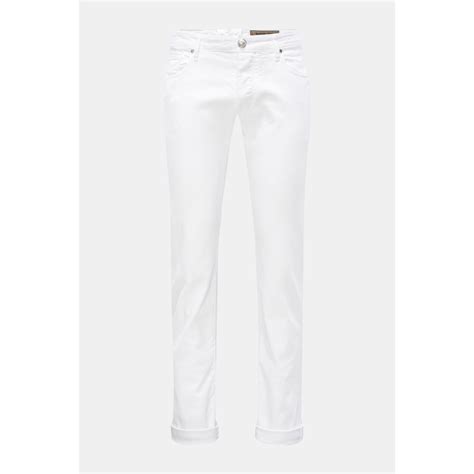 Handpicked Jeans Ravello Chic White Braun Hamburg