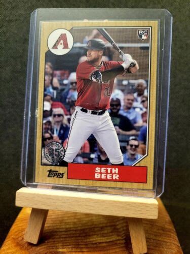 SETH BEER 2022 Topps Series 1 1987 35TH ANNIVERSARY Insert T87 98