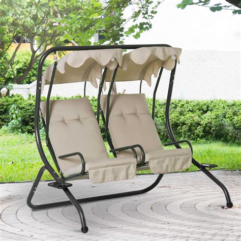 Charlton Home Northbrook Porch Swing With Stand Reviews Wayfair