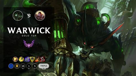 Warwick Top Vs Jayce EUW Master Patch 12 11 YouTube