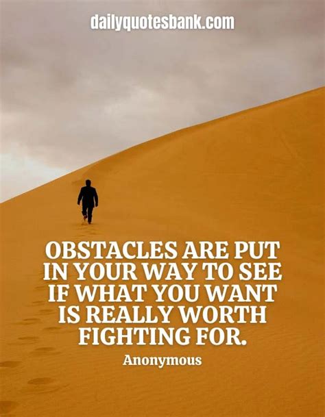 Quotes About Obstacles Making You Stronger