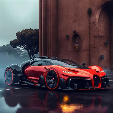 Flybyartists Stunning Ai Generated Imagery Of Bugatti Automobiles