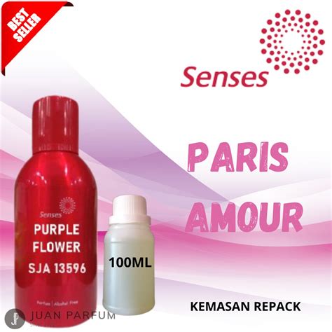 Jual BIBIT MURNI PARFUM PARIS AMOUR 100ML REPACK BY SENSES Shopee