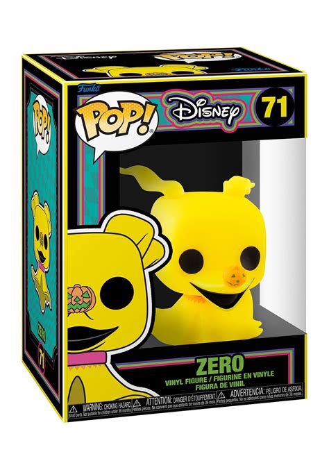 Funko Pop Disney Nightmare Before Christmas Black Light Zero