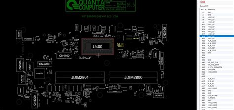 HP Probook 440 G7 Schematic Boardview Quanta X8L Schematic