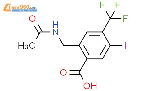 912574 38 0 Benzoic Acid 2 Acetylamino Methyl 5 Iodo 4