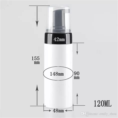 Foamer Bottle Set 120ml Empty Refillable Foaming Bottles With Pumps