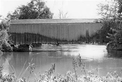 Old Covered Bridge Upper Sheffield Covered Bridge Sheffield