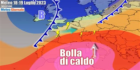 Meteo Italia Gran Caldo A Livelli Record Forti Temporali Verso Il