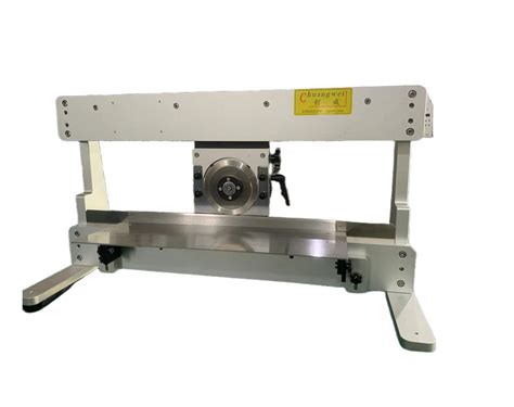 V Cut Pcb Separator With Circular Linear Blades Manual Type