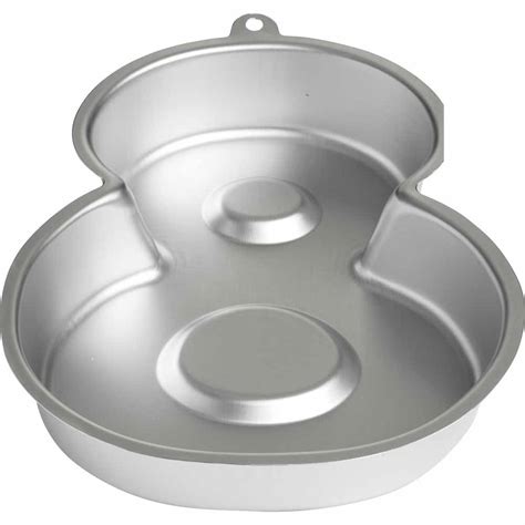 Wilko Number 8 Eight Shape Cake Tin Wilko