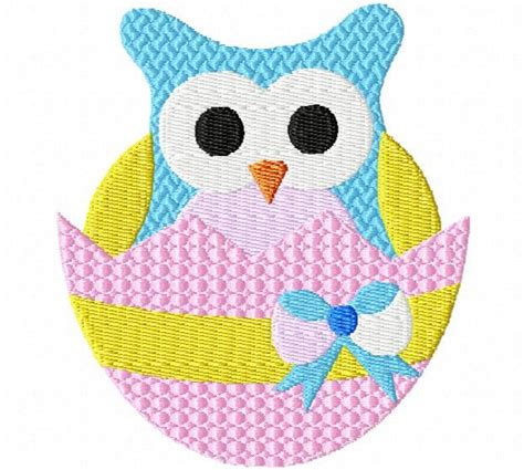 EasterEggOwl Breezy Lane Embroidery Mybigcommerce I Want It