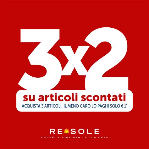 IMPERDIBILE 3x2 RE SOLE Centro Commerciale Palladio Vicenza