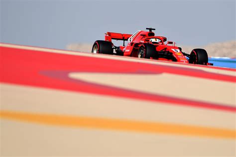 Gp Bahrain Prima Fila Ferrari