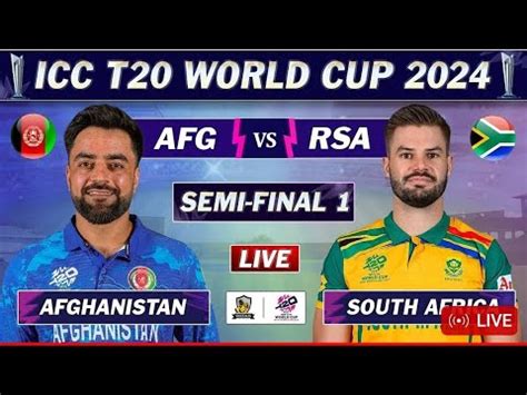 Afghanistan Vs South Africa Live Cricket Match 2024 YouTube