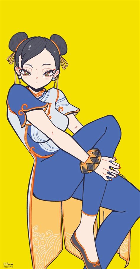 りょう＠street Fighter On Twitter Rt Tunacanolive 春麗さん。 格ゲーキャラ描こうぜ