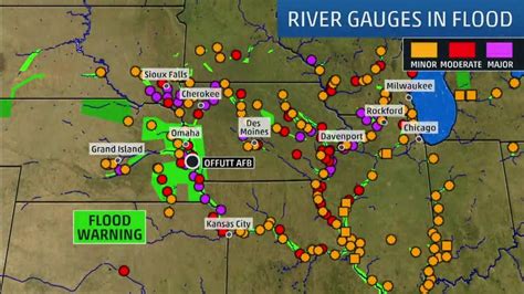 Midwest Flooding Map