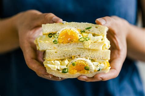 Japanese Egg Salad Sandwich Honeysuckle